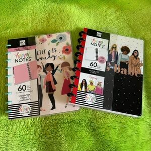 The Happy Planner Happy Notes Notebook Set of 2 – Dotted Paper Disc Bound